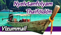 Nyelvtanfolyam Thaiföldön - vízummal!